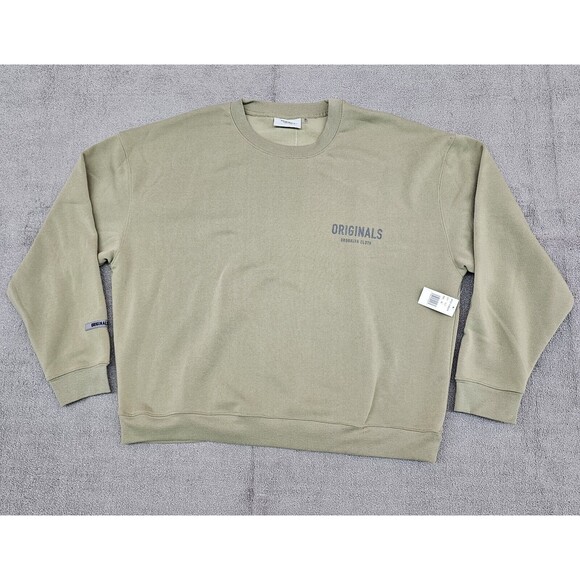 Originals Crew Neck Sweatshirt Mens XL Green - Picture 1 of 7